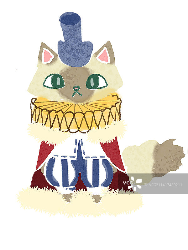 一只小猫图片素材