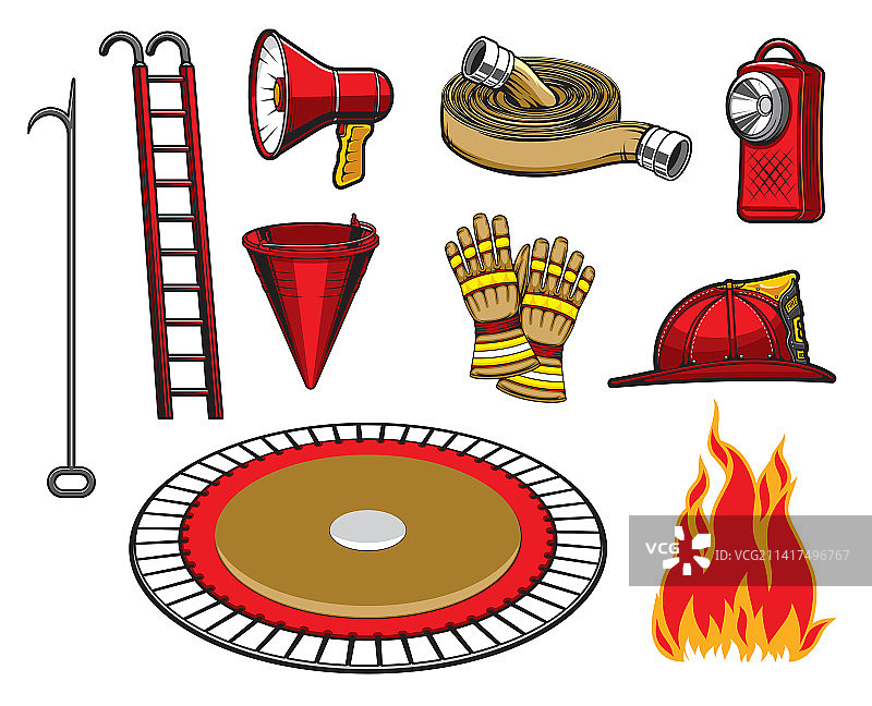 消防员装备图片素材