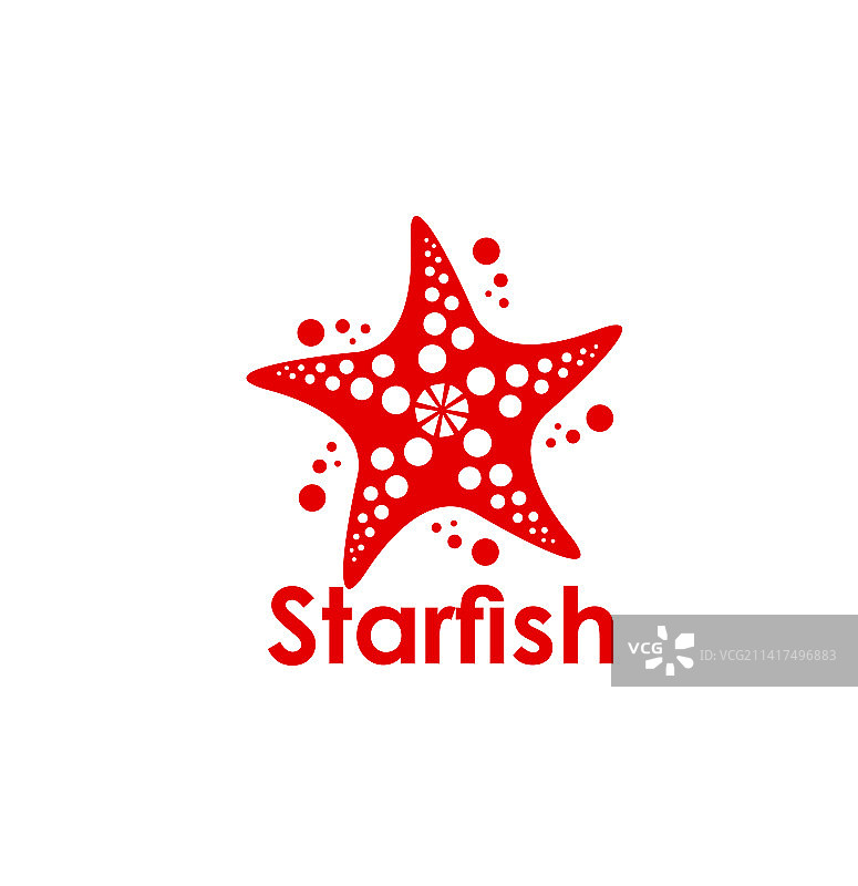 海星抽象符号图标图片素材