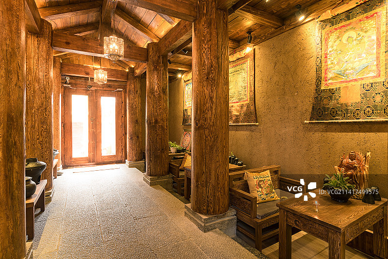 藏式酒店图片素材