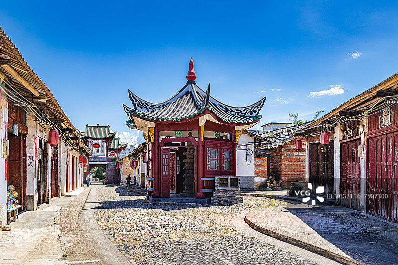 广东省韶关南雄市珠玑巷图片素材