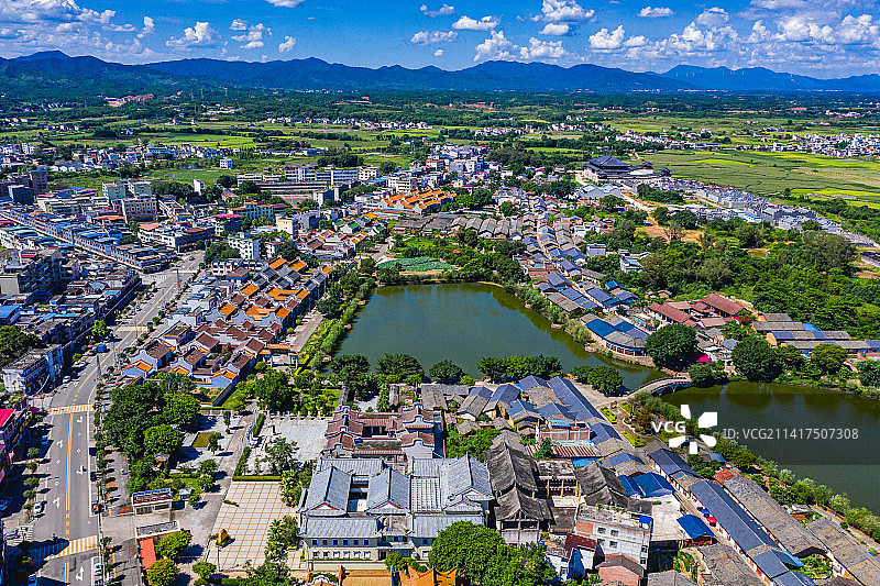 广东省韶关南雄市珠玑巷图片素材