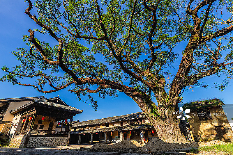广东韶关始兴县周前村古建筑图片素材
