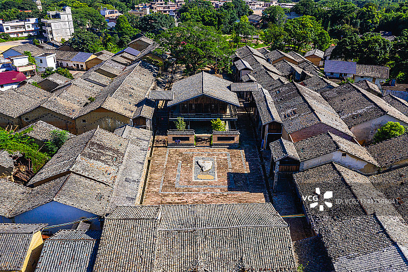 广东韶关始兴县周前村古建筑图片素材