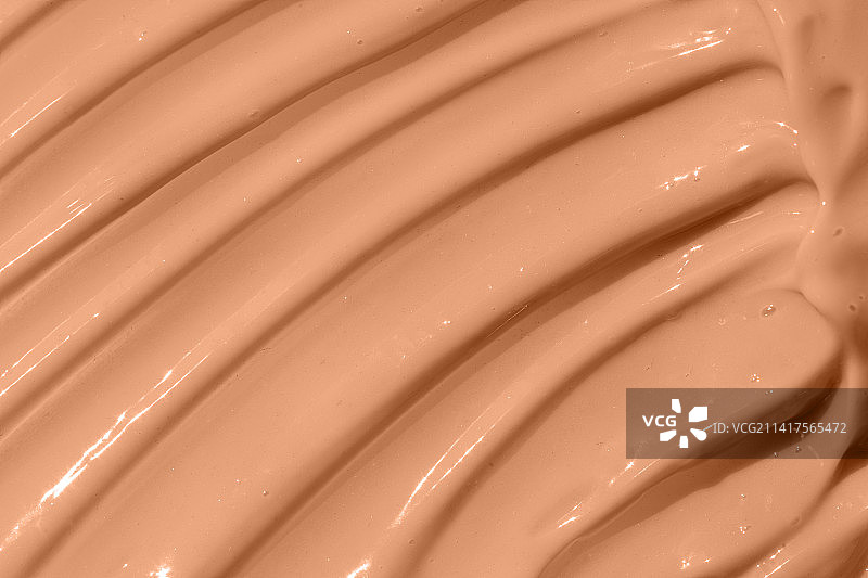 米色裸色液体粉底霜质地背景，意大利米兰图片素材
