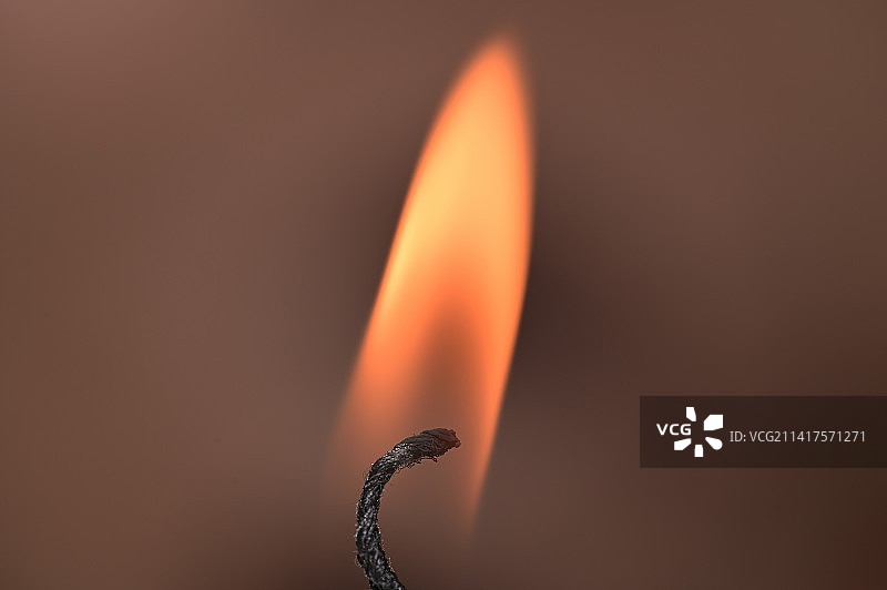 燃烧的火柴特写，保加利亚图片素材