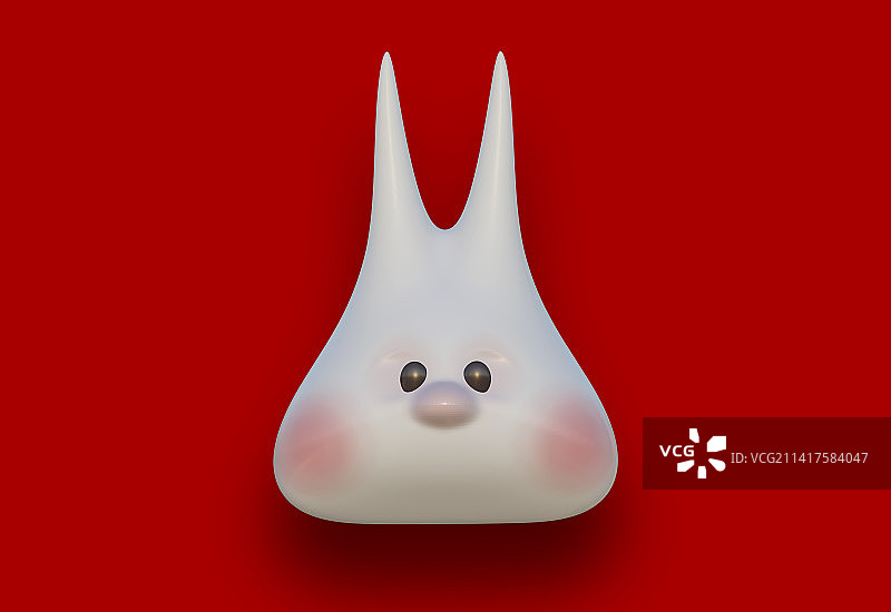 瓷兔子图片素材