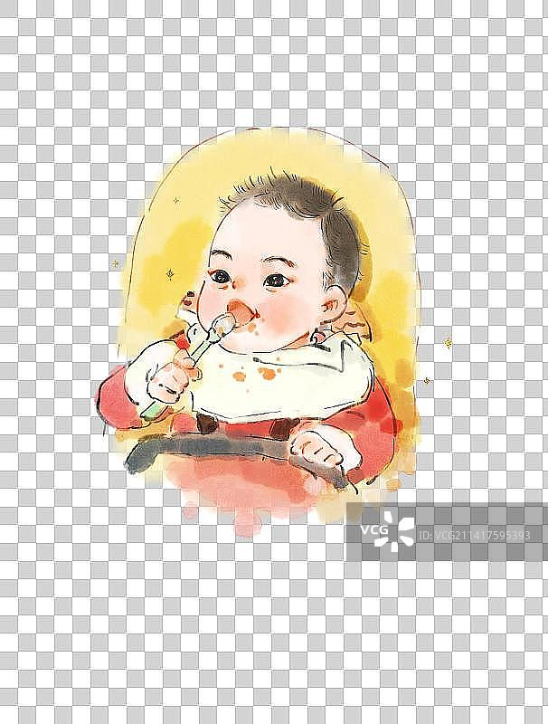 儿童节插画图片素材