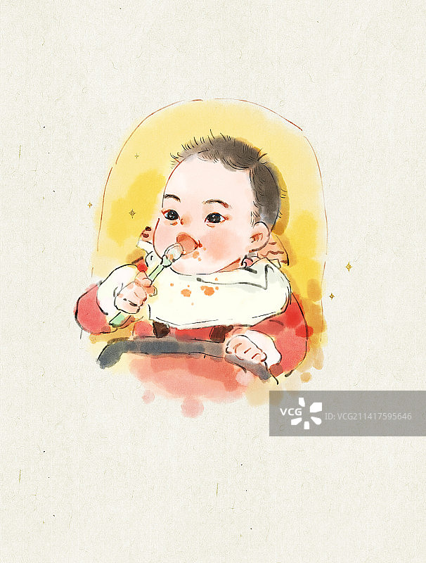 儿童节插画图片素材