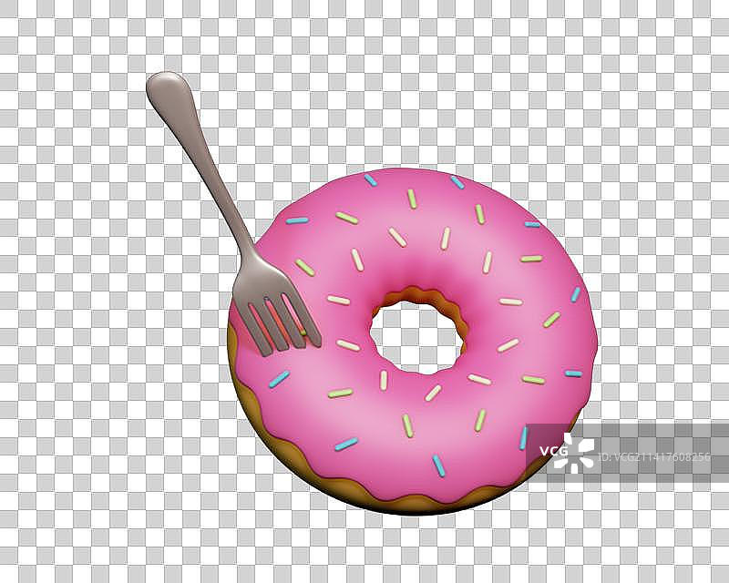 甜甜圈图片素材