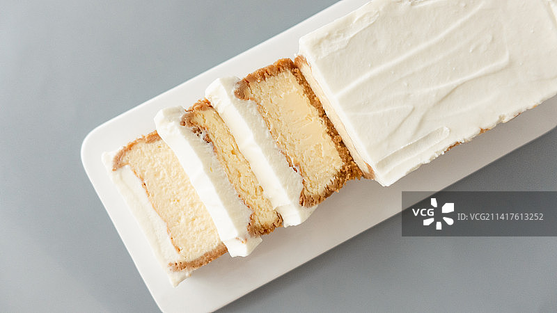 双层芝士蛋糕图片素材