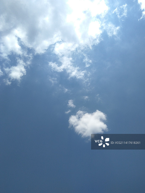 印度尼西亚天空云朵的低角度视图图片素材