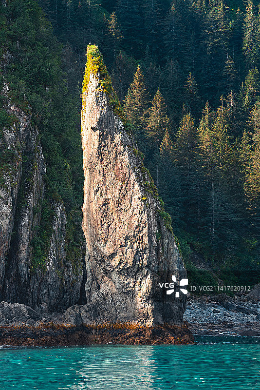 美国阿拉斯加州朱诺壮丽海景图片素材
