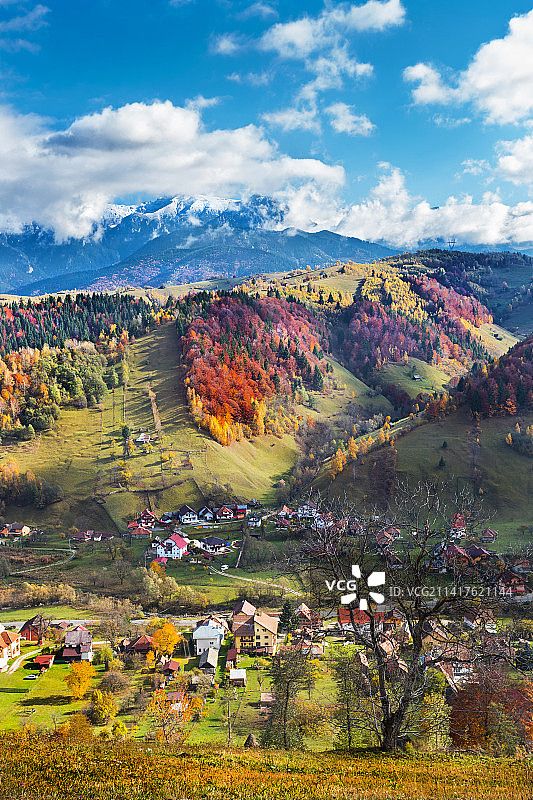 罗马尼亚布切吉自然公园景观图片素材