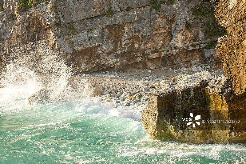 美国壮丽的海景风光图片素材