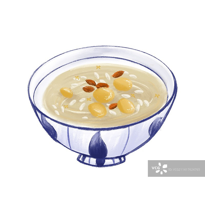 二十四节气 白露 酒酿南瓜丸子汤图片素材