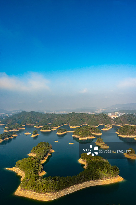 浙江杭州淳安县千岛湖图片素材