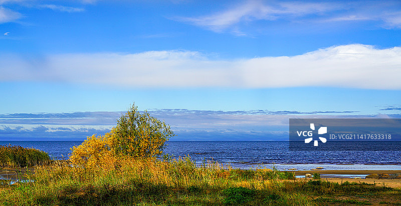 俄罗斯拉多加湖风光图片素材