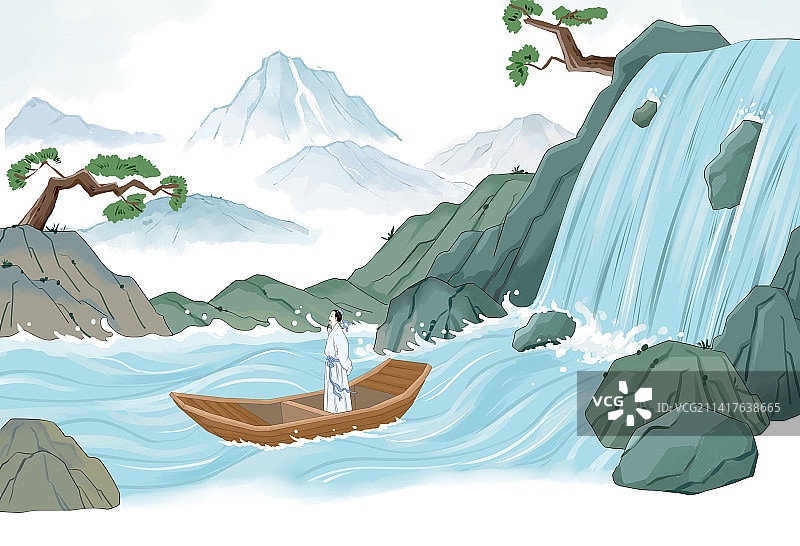 山水间图片素材