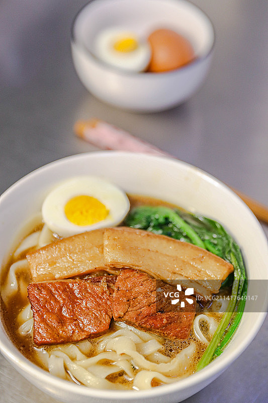 红烧肉汤面图片素材