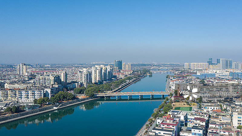浙江龙游县城市风光图片素材