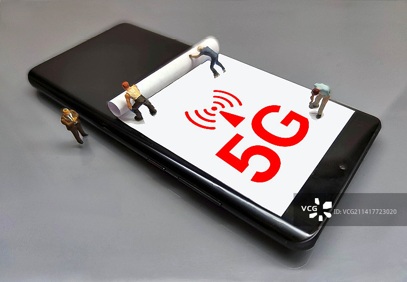 创意配图：5G通信 5G基站图片素材