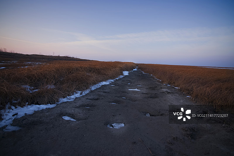 延伸的天边图片素材