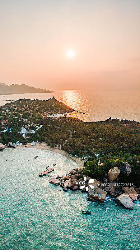 中国广东省江门市那琴半岛地质海洋公园图片素材