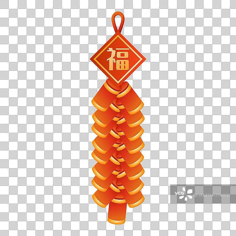 鞭炮挂件图片素材