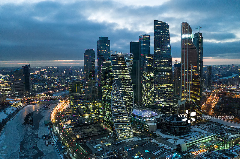 莫斯科商务中心图片素材