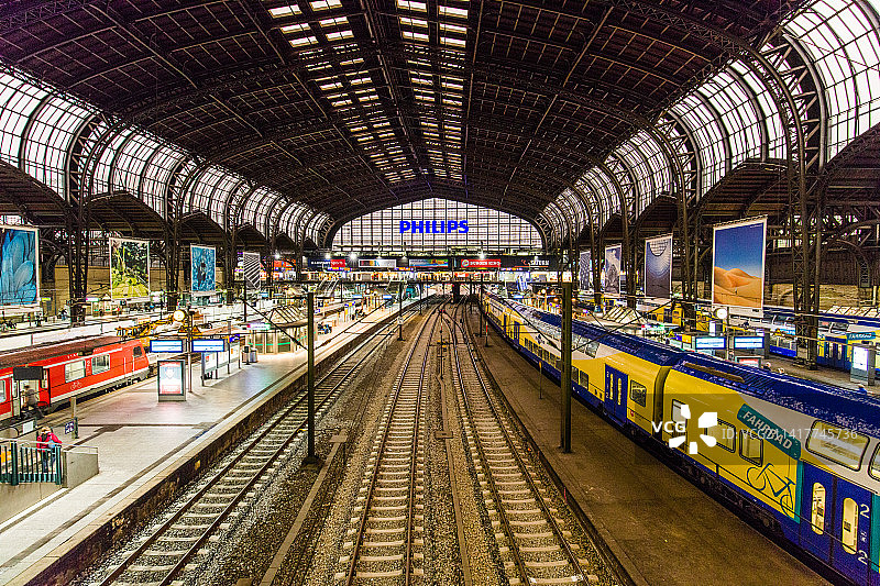 德国汉堡火车站图片素材