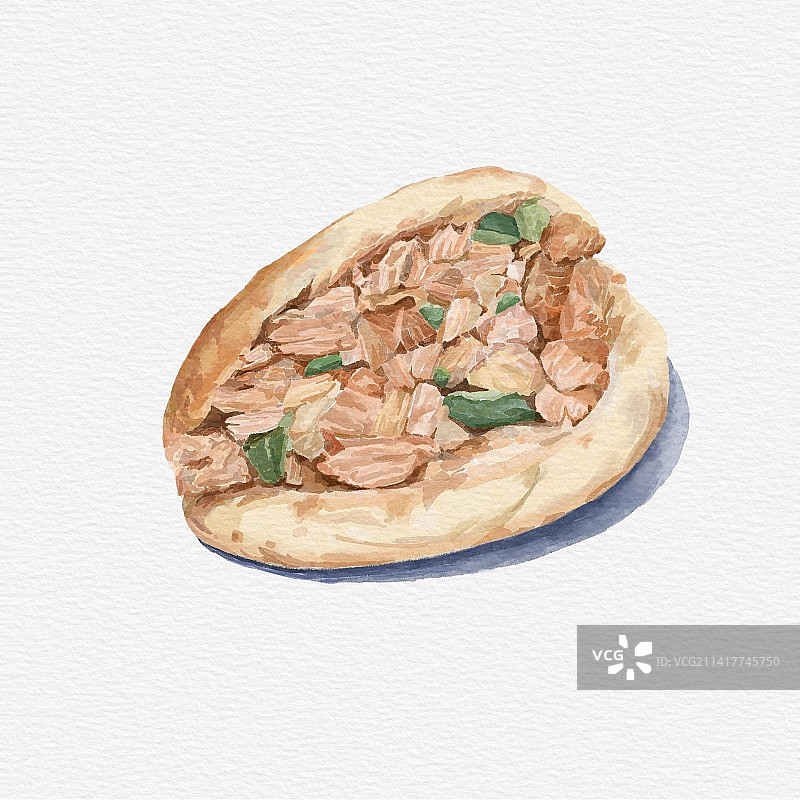 肉夹馍图片素材