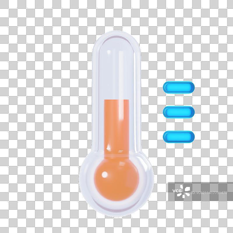 3D Thermometer图片素材