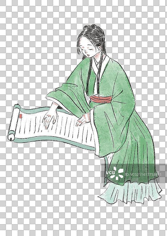 古风女性图片素材