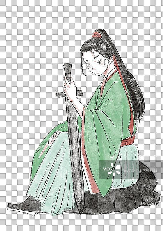 古代剑客图片素材