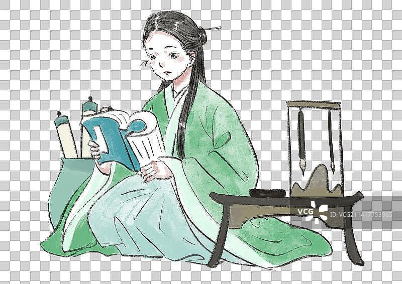 古风女性图片素材