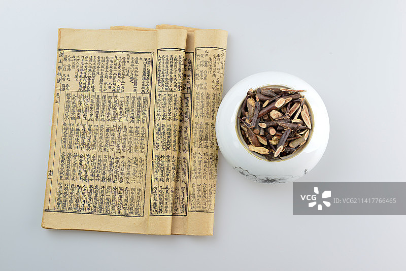 中药材皂角刺图片素材