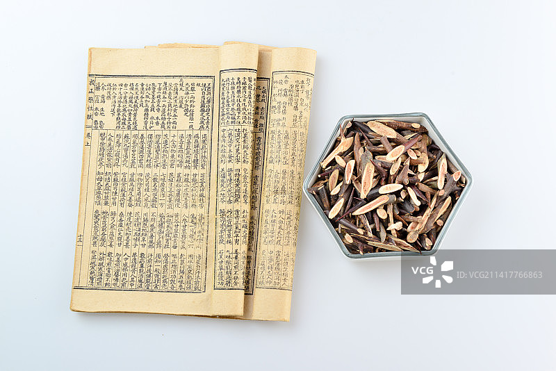 中药材皂角刺图片素材