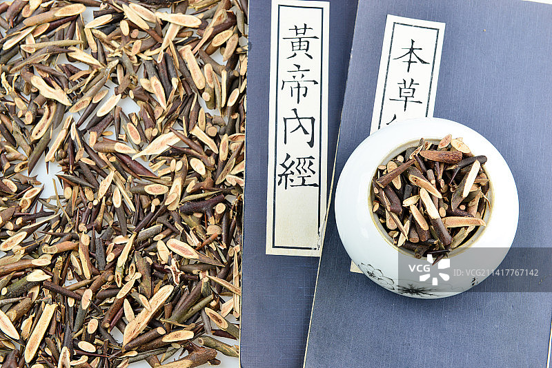 中药材皂角刺图片素材