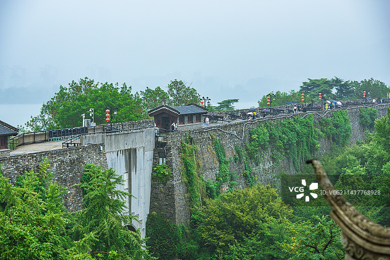 南京市玄武区-明城墙图片素材