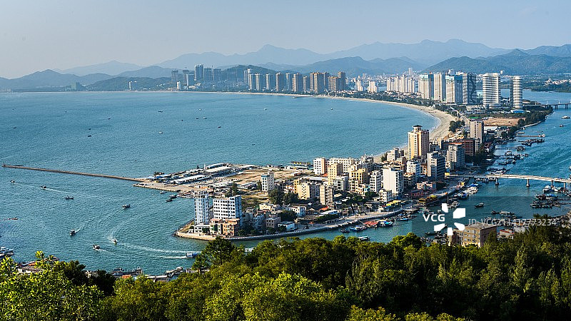 美丽的海湾图片素材