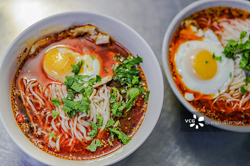 酸汤面条图片素材