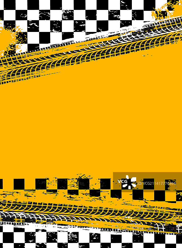 复古风赛车运动旗帜背景设计图片素材