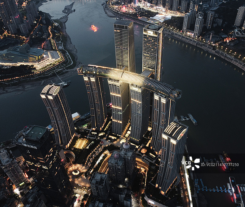 重庆来福士图片素材