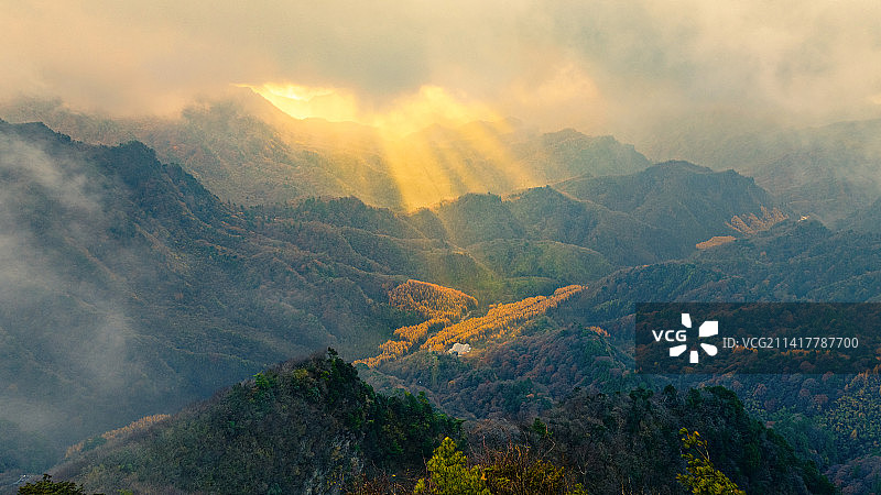 巴中光雾山图片素材