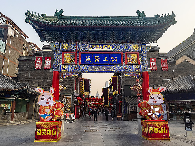 天津古文化街图片素材