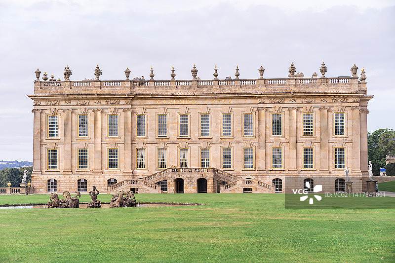 英国达西庄园外景图片素材
