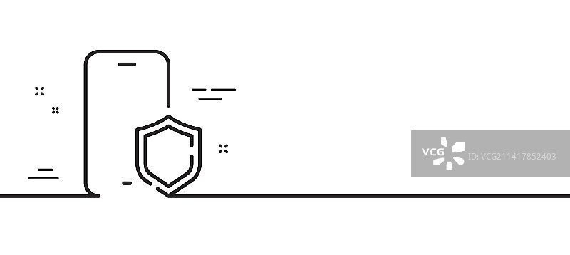 手机保护线图标智能手机应用标志图片素材