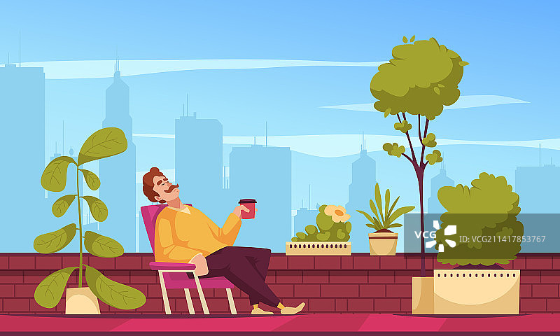 都市园艺概念图片素材