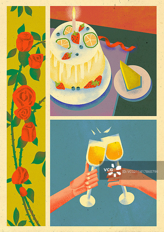 生日蛋糕图片素材